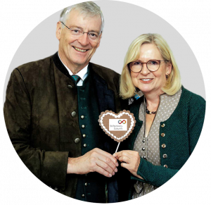 Porträt von Alfons und Betty Maierthaler.